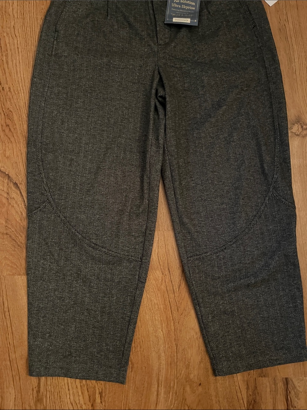 NWT Democracy “Ab” Solution Ultra Skyrise Round Up Barrel Pants - Picture 4 of 11